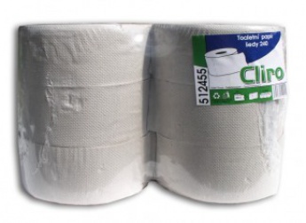 Toaletní papír Jumbo Cliro 240
