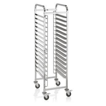 Vozík na plechy 60x40 cm - 15 vsunů