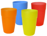 Kelímek 0,20l, MIX barev, PP matný, plast