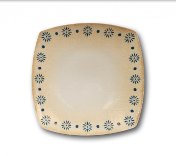 Talíř porcelánový Tokio mělký 26x26 cm