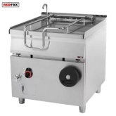 Pánev sklopná manuální elektrická 80l nerezové dno - BR 90/80 E/N