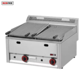 Lávový gril plynový dvojitý 2x 31x48 bez podestavcy - GL 60 GL