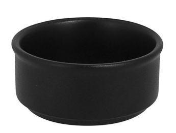 Neofusion ramekin stohovatelný černý 8x3,5cm