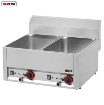 Vodní lázeň elektrická 2x GN 1/1-150 bez podestavby - BM 60 EL