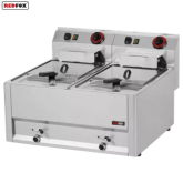 Fritéza elektrická dvojitá 8+8L bez podestavby, 230V - FE 60 EL
