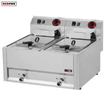 Fritéza elektrická dvojitá 8+8L bez podestavby, 400V FE-60ELT