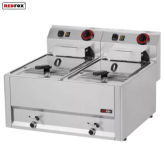 Fritéza elektrická dvojitá 8+8L bez podestavby, 400V FE-60ELT