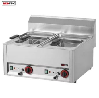 Vařič těstovin elektrický 8+8L bez podestavby, 400V - VT 60 EL