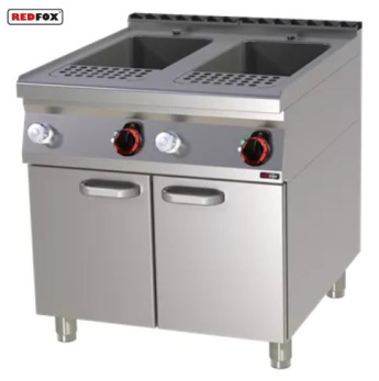 Vařič těstovin elektrický 33+33l s podestavbou 400V - VT 90/80 E