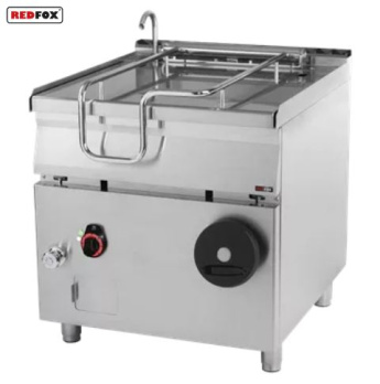 Pánev sklopná manuální elektrická 80l ocelové dno - BR 90/80 E