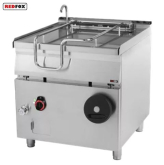 Pánev sklopná manuální elektrická 80l ocelové dno - BR 90/80 E