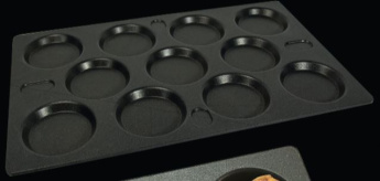 Plech na lívance 11 pozic GN 1/1