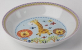 KUBA talíř hluboký s dekorem SAFARI 19cm