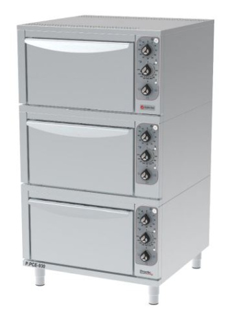 3-troubová pec Gastro-hall